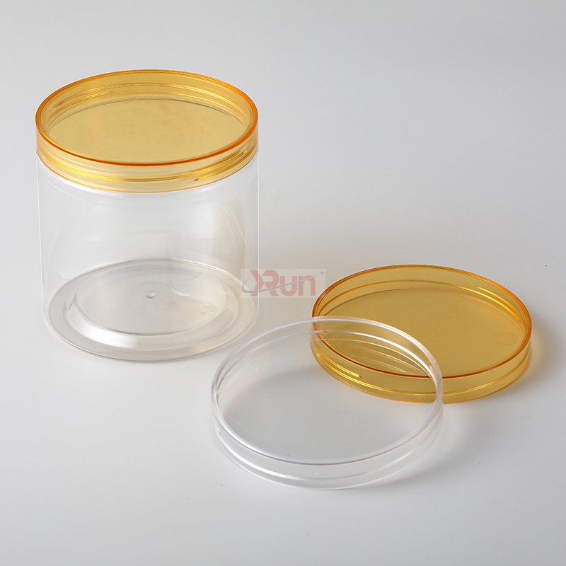 100x100mm 45g emballage de soins de la peau conteneurs à épices en plastique pots de soins de santé avec joints de couvercles